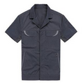 uniform Dark Gray Short Sleeve Shirt
